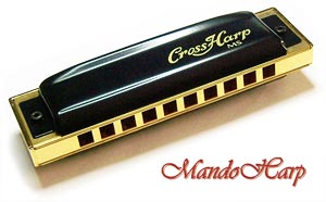 MandoHarp - Hohner Diatonic Harmonica - 565/20 Cross Harp