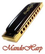 MandoHarp - Hohner Diatonic Harmonica - 565/20 Cross Harp