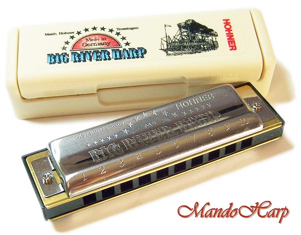 MandoHarp - Hohner Harmonica - 590/20 Big River Harp MS