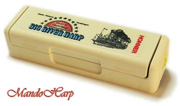 MandoHarp - Hohner Harmonica - 590/20 Big River Harp MS