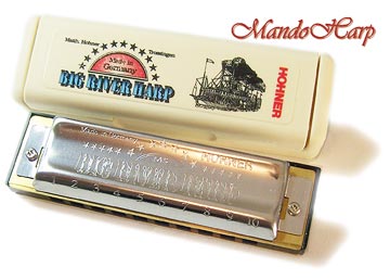 MandoHarp - Hohner Harmonica - 590/20 Big River Harp MS