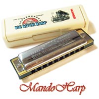 MandoHarp - Hohner Harmonica - 590/20 Big River Harp MS