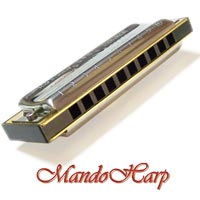 MandoHarp - Hohner Harmonica - 590/20 Big River Harp MS