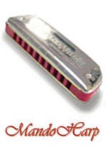 MandoHarp - Hohner 542/20 Golden Melody Diatonic Harmonica - 542/20 Golden Melody