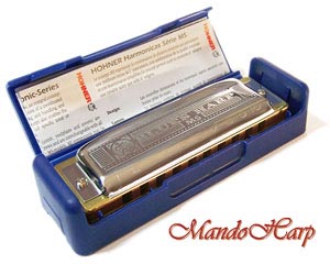 MandoHarp - Hohner Diatonic Harmonica - 532/20 Blues Harp MS