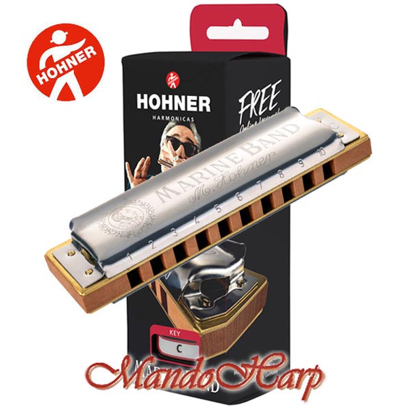 MandoHarp - Hohner Harmonica - 1896/20 Marine Band Classic