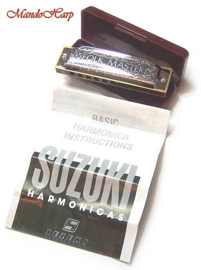 MandoHarp - Suzuki 1072 'Folkmaster' Diatonic Harmonica