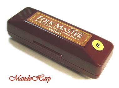MandoHarp - Suzuki 1072 'Folkmaster' Diatonic Harmonica