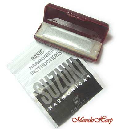 MandoHarp - Suzuki 1072 'Folkmaster' Diatonic Harmonica