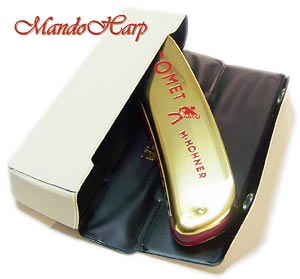 MandoHarp - Hohner Octave Harmonica - 2504 Comet 40