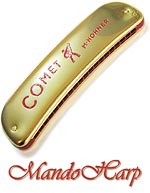 MandoHarp - Hohner Octave Harmonica - 2504 Comet 40