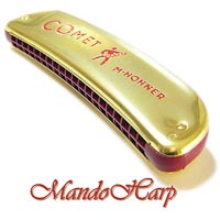 MandoHarp - Hohner Octave Harmonica - 2504 Comet 40