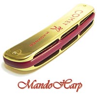 MandoHarp - Hohner Octave Harmonica - 2504 Comet 40