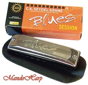 MandoHarp - Seydel Diatonic Harmonica - 10201 Blues Session