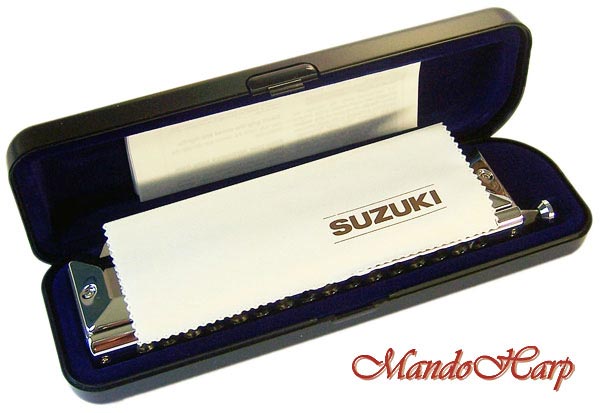 MandoHarp - Suzuki Chromatic Harmonica - SCX-64 'Chromatix' 16-Hole