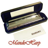 MandoHarp - Suzuki Chromatic Harmonica - SCX-64 'Chromatix' 16-Hole