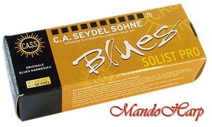 MandoHarp - Seydel Diatonic Harmonica - 11301 Blues Solist Pro