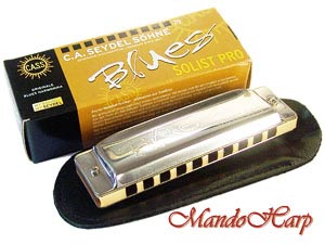 MandoHarp - Seydel Diatonic Harmonica - 11301 Blues Solist Pro