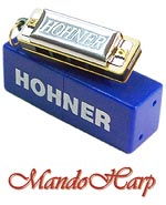 MandoHarp - Hohner Miniature Diatonic Harmonica - 125/8 Mini Harp