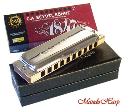 MandoHarp - Seydel Diatonic Harmonica - 16201 1847 Classic