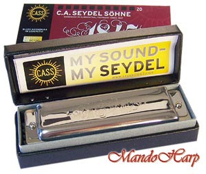 MandoHarp - Seydel Diatonic Harmonica - 16201 1847 Classic