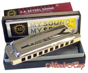 MandoHarp - Seydel Diatonic Harmonica - 16201 1847 Classic