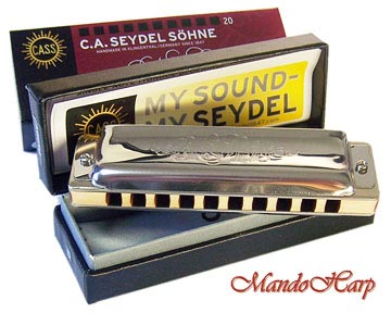 MandoHarp - Seydel Diatonic Harmonica - 16201 1847 Classic
