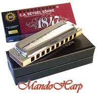 MandoHarp - Seydel Diatonic Harmonica - 16201 1847 Classic