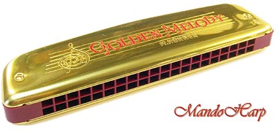 MandoHarp - Hohner Tremolo Harmonica - 2416/40 Golden Melody Tremolo