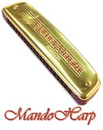 MandoHarp - Hohner Tremolo Harmonica - 2416/40 Golden Melody Tremolo