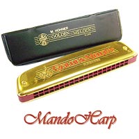 MandoHarp - Hohner Tremolo Harmonica - 2416/40 Golden Melody Tremolo