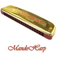 MandoHarp - Hohner Tremolo Harmonica - 2416/40 Golden Melody Tremolo