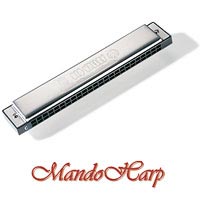 MandoHarp - Hohner Tremolo Harmonica - 2550/48 Big Valley