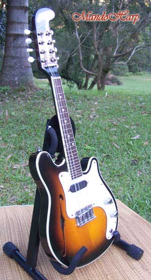 MandoHarp - Fender Semi-Acoustic F-Hole Electric Mandolin