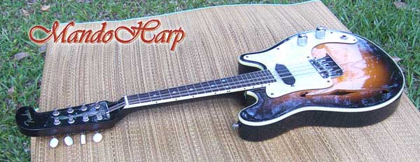 MandoHarp - Fender Semi-Acoustic F-Hole Electric Mandolin