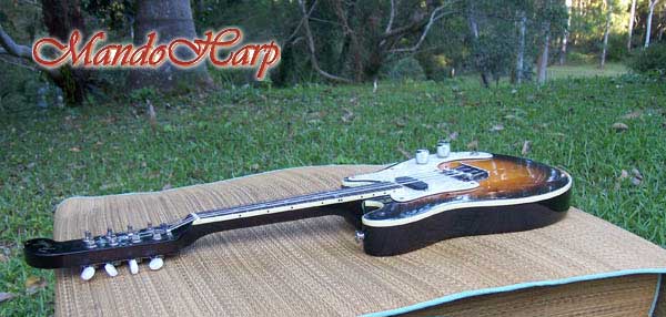 MandoHarp - Fender Semi-Acoustic F-Hole Electric Mandolin