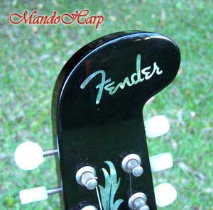 MandoHarp - Fender Semi-Acoustic F-Hole Electric Mandolin