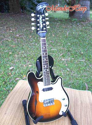 MandoHarp - Fender Semi-Acoustic F-Hole Electric Mandolin