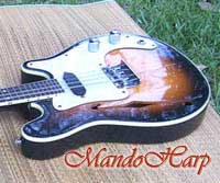 MandoHarp - Fender Semi-Acoustic F-Hole Electric Mandolin