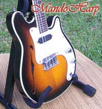 MandoHarp - Fender Semi-Acoustic F-Hole Electric Mandolin