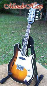 MandoHarp - Fender Semi-Acoustic F-Hole Electric Mandolin