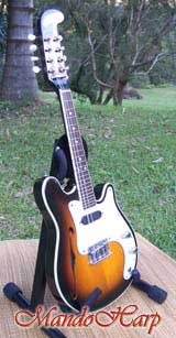 MandoHarp - Fender Semi-Acoustic F-Hole Electric Mandolin