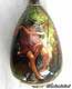 MandoHarp - Lovers' Swing - Hand-made Classical Bowl-back Inlaid Mandolin with Beautiful Oil Painting