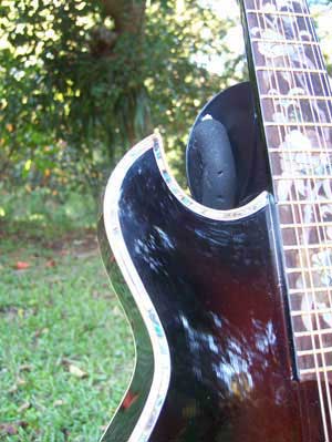 Floral Swallows F4-Style Inlaid Mandolin