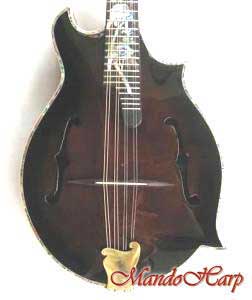 Floral Swallows F4-Style Inlaid Mandolin