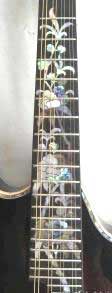 Floral Swallows F4-Style Inlaid Mandolin