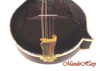Floral Swallows F4-Style Inlaid Mandolin