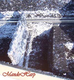 MandoHarp - Hand-Made Inlaid F5 Mandolin