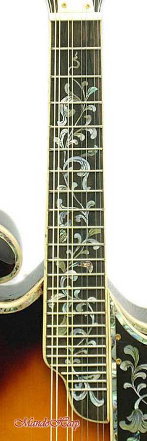 MandoHarp - Hand-Made Inlaid F5 Mandolin