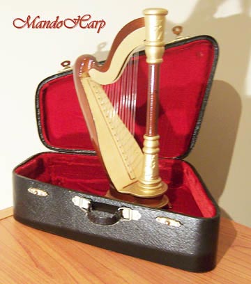 MandoHarp - Miniature Frame Harp